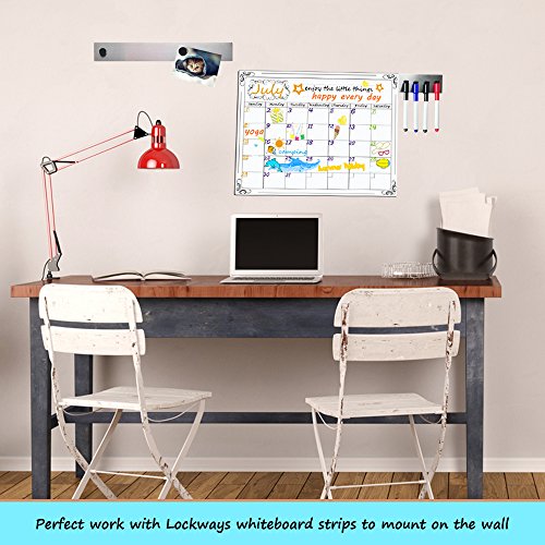 3 Lockways+Magnetic+Dry+Erase+Calendar