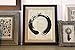 Zen Circle, Vintage Dictionary Art Print, Modern Antique Wall Art For Home Decor, Meditation Zen Yoga Studio, Country Farmhouse Wall Decor 8x10 Inches, Ready to Frame