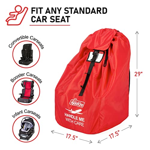 Kiddi Go Car Seat Travel Bag For Airplane Airport Gate Check Bag