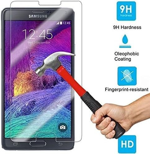 Mobilworx® New Samsung Galaxy Note 5 CLEAR Ballistic Tempered Glass Unbreakable Shatter Proof Screen Protector Guard 9H Hardness (Samsung Galaxy Note 5)