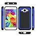 Core Prime Case, LK [Shock Absorption] Hybrid Dual Layer Armor Defender Protective Case Cover for Samsung Galaxy Core Prime (Blue)