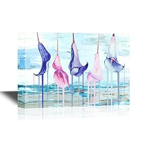 Nice Watercolor Calla Flowers