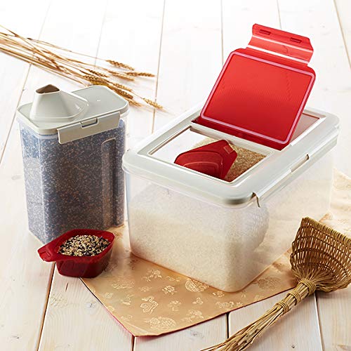 Komax Biokips Extra Large Food Containers, 20lb Food Storage Bins with