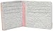 Herschel Supply Co. Unisex-Adult's Roy RFID Wallet, Light Grey Crosshatch/Vermillion Orange, One Size