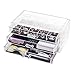 Choice Fun Square Acrylic 3 Drawers Makeup Organizer Cosmetic Jewelry Display Storage Box
