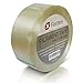 XFasten Heavy Duty Filament Tape 2 Inch by 60 Yards Reinforced Packing Tape, Extreme Fiberglass Reinforced Cross Strapping Tape