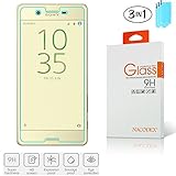 3x Sony Xperia X Glass , Nacodex For Sony Xperia X 5.0 inch Ballistic [3 Pack] HD Tempered Glass Screen Protector