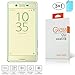 3x Sony Xperia X Glass , Nacodex For Sony Xperia X 5.0 inch Ballistic [3 Pack] HD Tempered Glass Screen Protector