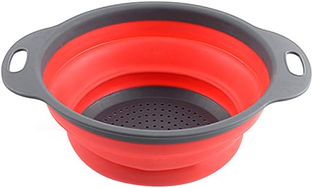 YHCWJZP Washing Basket, Folding Vegetable Fruit Washing Basket Drain Strainer Colander Kitchen Utensil Kitchen Tools Kitchen Supplies