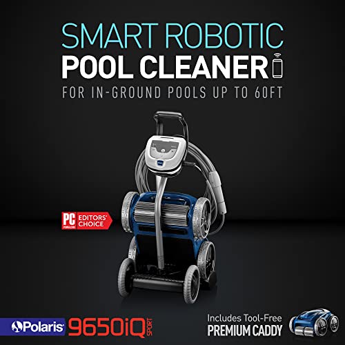 Polaris 9650iQ Sport Robotic Cleaner, Automatic Vacuum for InGround