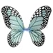 Perfectmaze 14" x 18" Monarch Butterfly Wings Dress Up Halloween Costume (1X Pieces, Blue)