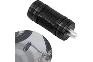 HDBUBALUS Shifter Peg Motorcycle Shift Lever Black CNC Billet Foot Pegs Compatible with Harley Dyna Sportster Softail Street Road Glide Touring