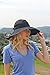 Sun Hats for Women UV Protection Wide Brim Summer Hat Polyester Packable Travel Hat Foldable Fits Large Head Sizes UPF 50