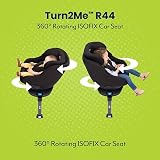 Graco Turn2Me Group 0+/1 ISOFIX 360° Rotating Car Seat Black view 4
