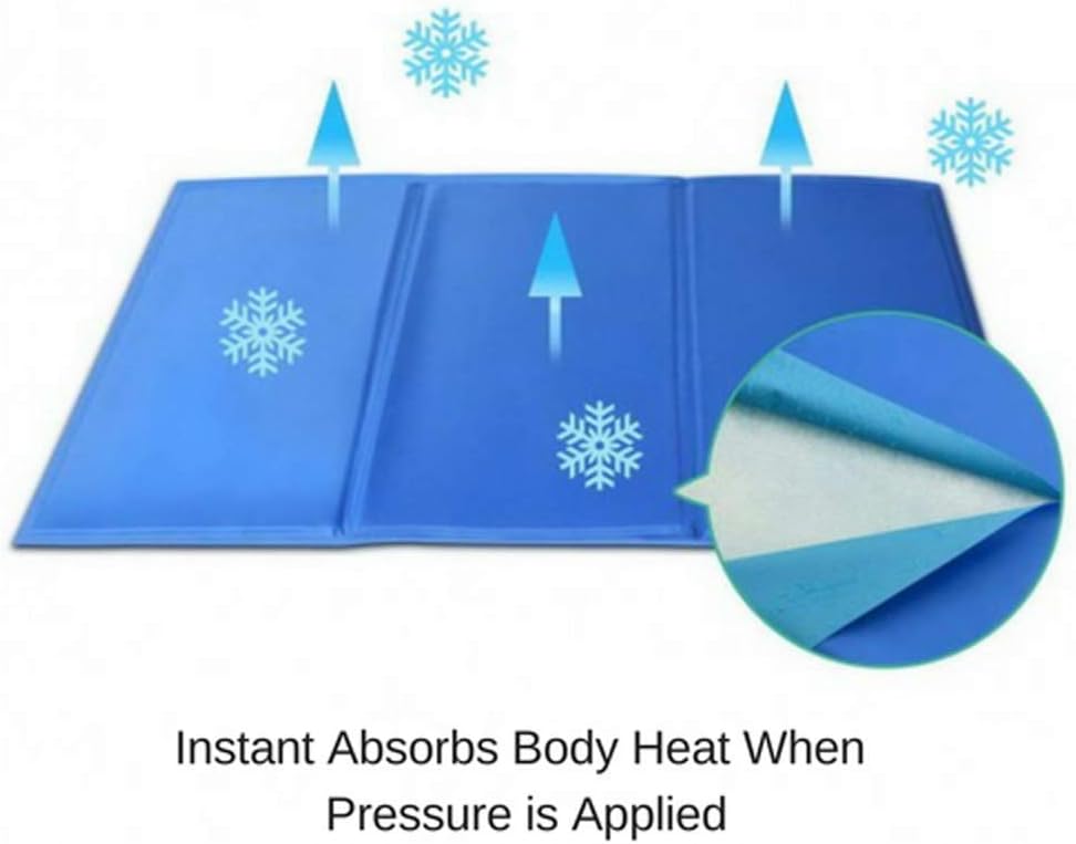 FFTT Pro Cooling Mattress Gel Cool Pad Mat Bed Magic Cooling Mat Topper