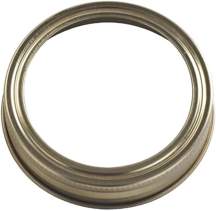 Kilner Wide Mouth Screw Bands 6-Pack for 0.2–0.5L Jars Replacement Tin