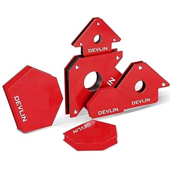 Devlin Arrow & Multiangle Magnetic Clamp Pack of 2 PCS (RED)