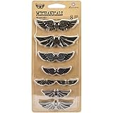 Prima Marketing Mechanicals Metal Winged Embellishments