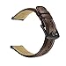 Kartice Compatible Gear S3 Classic/Frontier Smartwatch Band,22MM Genuine Leather Strap Replacement Buckle Strap Wrist Band for Gear S3 Frontier/Classic-Brown-b