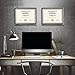 Giftgarden Certificate Document Picture Frames A4 Diploma Holder Wall Tabletop Display, 2 Pack