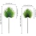 Supla 2 Pcs 2 Size Faux Palm LeavesTropical Leaves Artificial Palm Spray in Green Artificial Greenery for Floral Arrangement