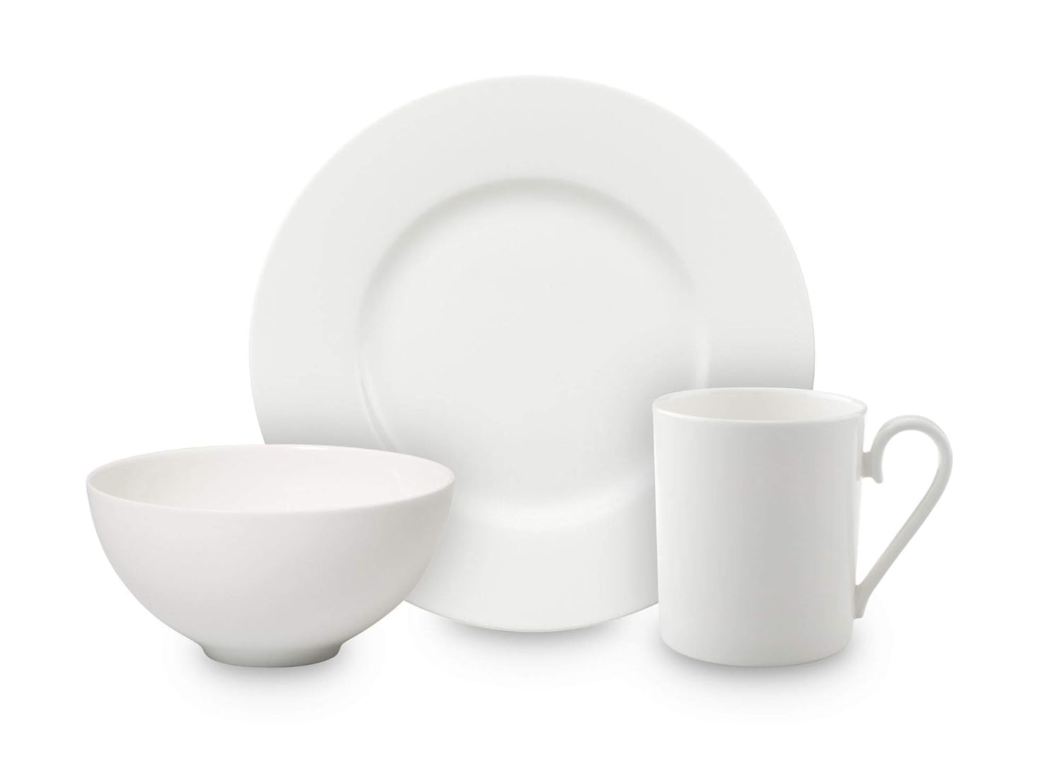 Villeroy & Boch Royal Set de Desayuno, Premium Bone Porcelano, Blanco: Amazon.es: Hogar