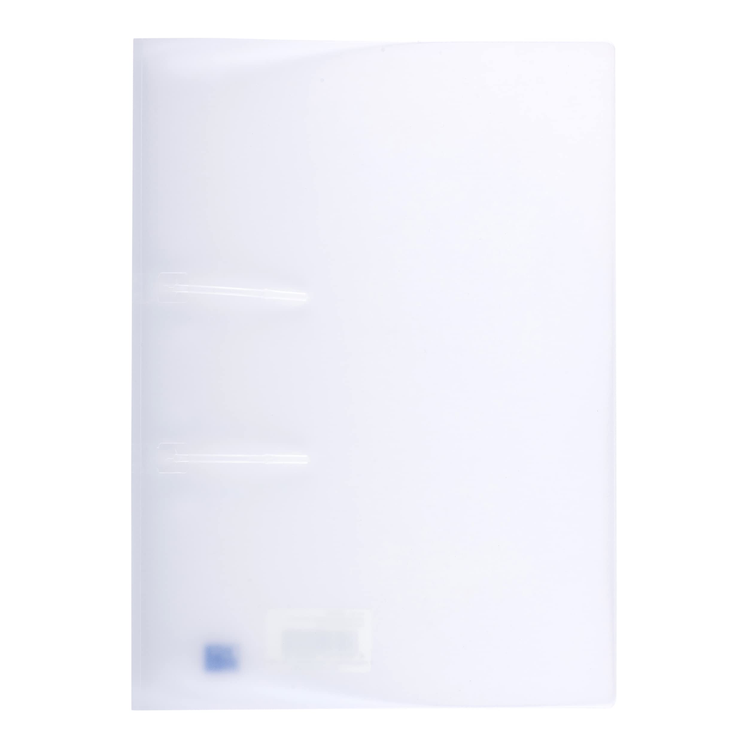 Oxford A4 Plastic Loop-Leaf File Strip Binder Transparent Pack of 10