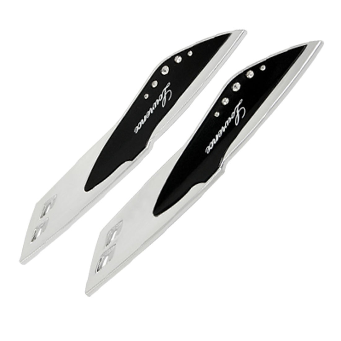 sourcing map 2pcs Universal Car Automotive Front Windscreen Wiper Spoiler