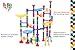Lolo Toys Marble Run Set for Kids - 106 Pieces (16 Glass Marbles) Stem Learning Toy for Kids Ages 4 Plus, Educational Tower Game/Gravity Maze, Marble Race Track. Great IQ Builder and Coordination Game
