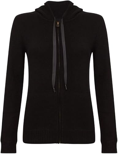 ladies cashmere hoodie