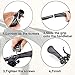 Bike Grips, LERMX Made of TPR Rubber Bicycle Handlebar Grips Handle Bar End Bike Handle bar Rubber End Grips for MTB, BMX, Mountain, Downhill, Folding Bike