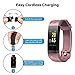 Letsfit Fitness Tracker HR, Activity Tracker Color Screen, Heart Rate Monitor, Sleep Monitor Step Counter, Calorie Counter, Pedometer IP68 Smartwatch for Kids Women Men