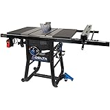 Delta 36-5000T2 Contractor Table Saw with 30" Rip Capacity and Steel Extension Wings