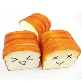 Great Deal(TM) 1 Kawaii Toast Squishy Expression Card Cellphone Holder Hand Pillow Toy
