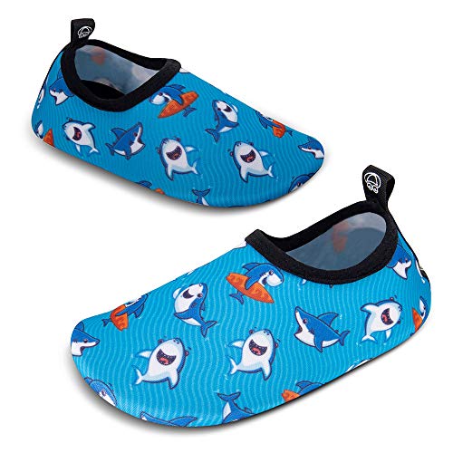 image for WateLves Kids Water Swim Shoes Barefoot Aqua Socks Shoes Quick Dry Non