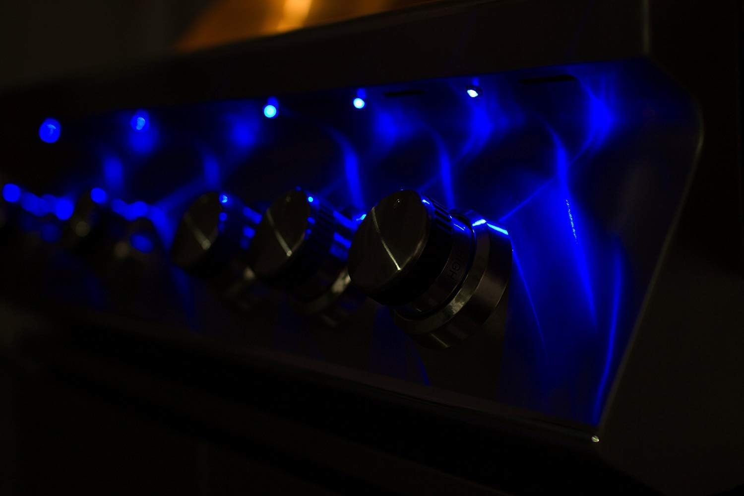 review Bonfire 34-inch-4 burners propane gas grill with double drawers and door cart, infrared rotisserie, led lights and cover (CBF4CDC LP)