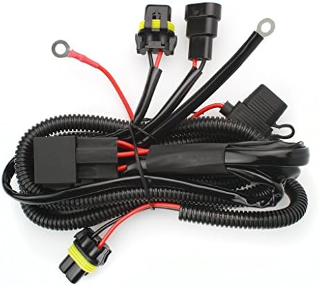 H11 HID Xenon Universal Single Beam Wiring Harness - Also Fits H1, H3, H7, H8, H9, H10, 9005, 9006, 5202, 880/881, 9140, 9145