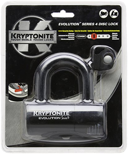 Kryptonite 999607 Evolution Series-4 Black 14mm Disc Lock