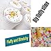 Satisfaction1 Fluffy Slime Ice Cream Birthday Cake Butter with Chocolate Charm ,Scented Butter Slime , Super Soft Toy for Boys and Girls(7oz)