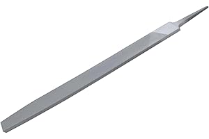 CMENINCY 12-Inch Flat Double Cut Bastard Without Handle File for Metal Files (1 Count)