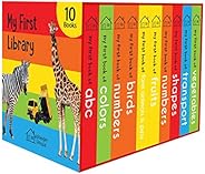 My First Library : Boxset of 10 Board Books for Kids