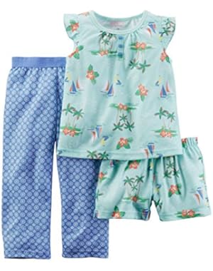 3 Pc Poly, Print, 24 Months