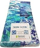 Kanvas Studio Color Calypso Blue Strip-Pies 40 2.5-inch Strips Jelly Roll Benartex