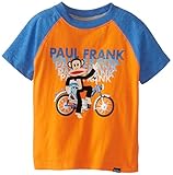 Paul Frank Boys' Bicycle Julius Raglan Tee