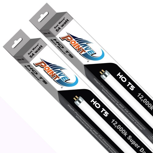 Wave Point 2-Pack Sun Wave HO T-5 54-Watt Universal Aquarium Lamp