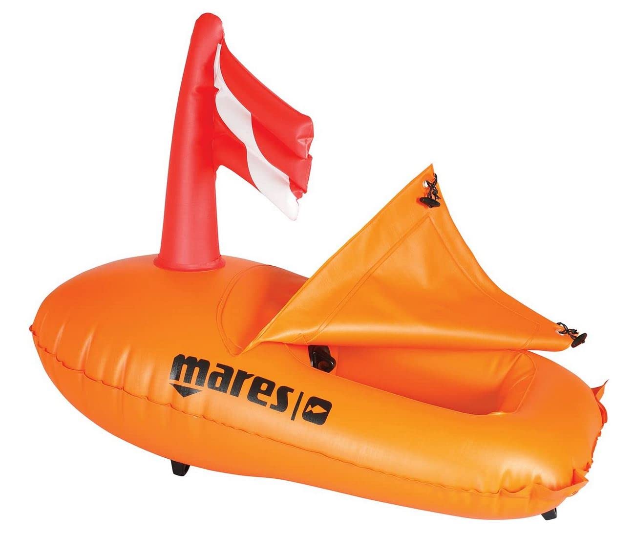 Mares Apnea Diving Waterproof Flag - Orange