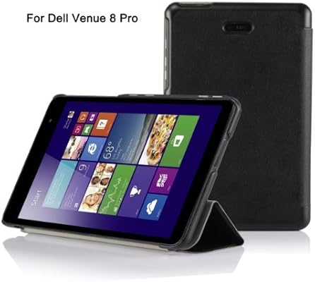 Amazon Com Ivso Dell Venue 8 Pro Windows 8 1 Dell Venue 8 Pro Windows 10 8 Inch Android Ultra Lightweight Slim Smart Cover Case Slim Shell Case Black Mp3 Players Accessories