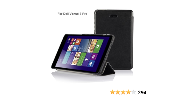 Amazon Com Ivso Dell Venue 8 Pro Windows 8 1 Dell Venue 8 Pro Windows 10 8 Inch Android Ultra Lightweight Slim Smart Cover Case Slim Shell Case Black Mp3 Players Accessories