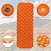 Moon Lence Sleeping Pad for Camping Backpacking Ultralight Compact Air Pad Inflatable Lightweight Sleeping Mat Portable Outdoor Hiking Mattress