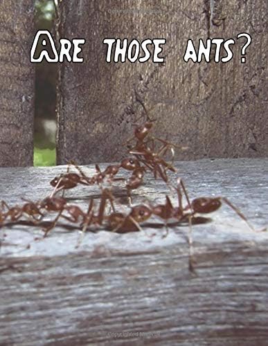 Are Those Ants Notebook: Life of Insects Blank Line Composition Journal (21st Century)